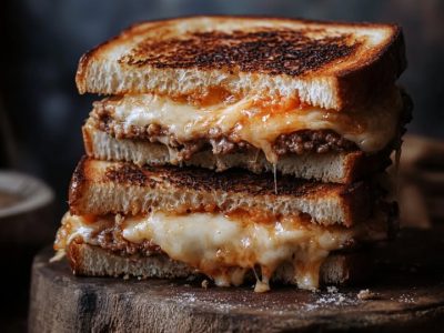 Ultimate Cheesy Patty Melt Recipe