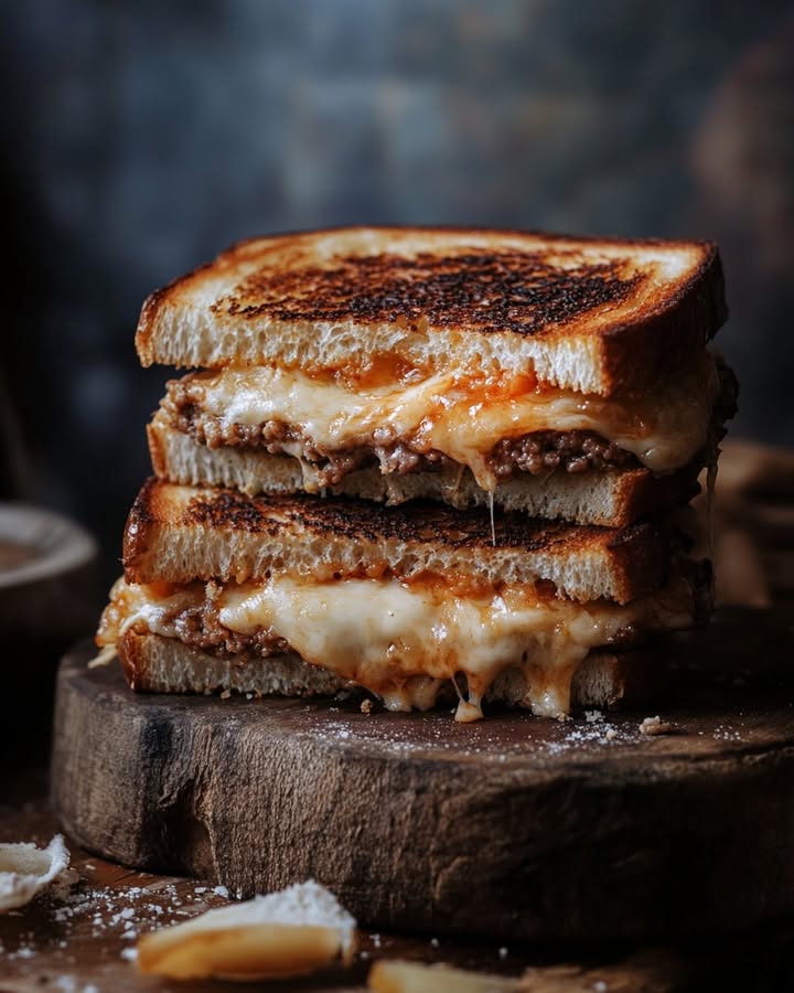 Cheesy Patty Melt