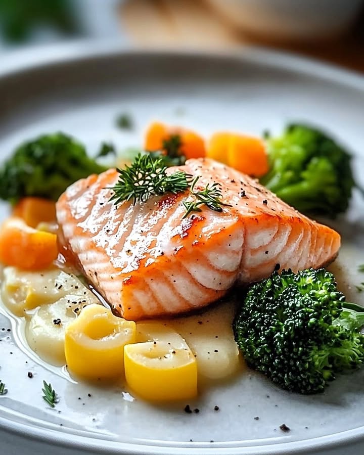 Cheesy Salmon Shrimp