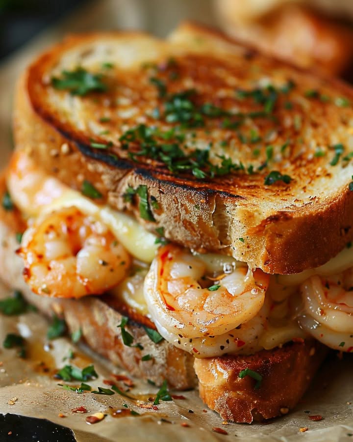 Cheesy Shrimp Delight