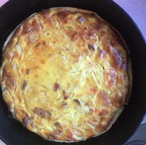 German Onion Pie