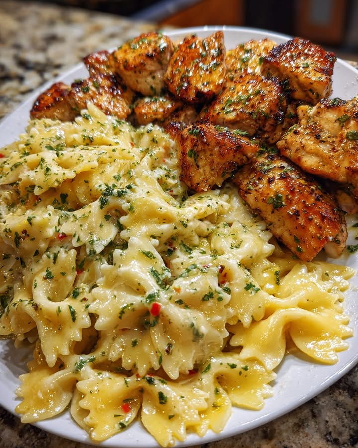 Lemon Garlic Pasta