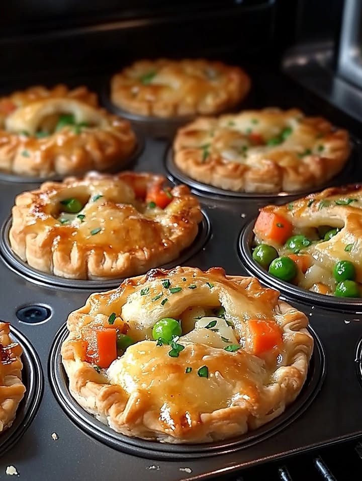 Mini Chicken Pies