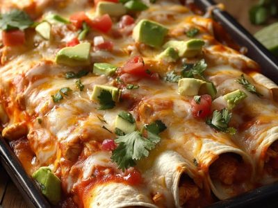 Flavorful Chicken Enchiladas