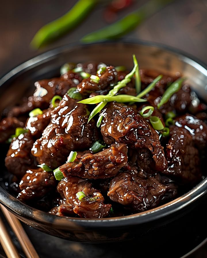 Savory Mongolian Beef