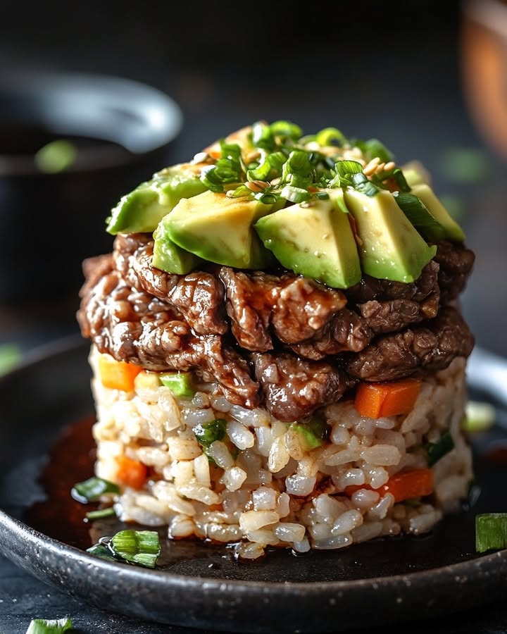 Savory Teriyaki Stack