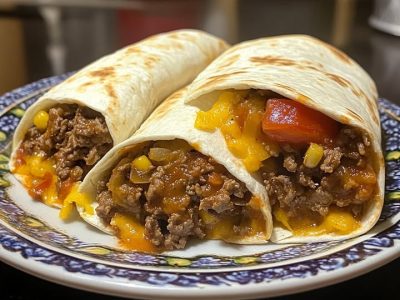 Spicy Chipotle Beef Burritos: Easy Recipe