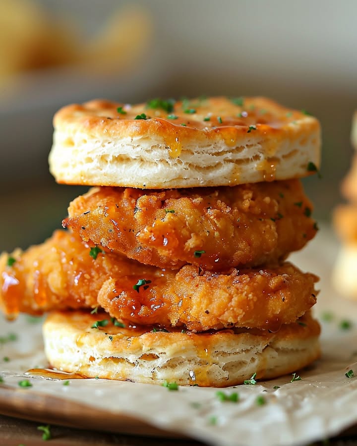 Spicy Honey Biscuits