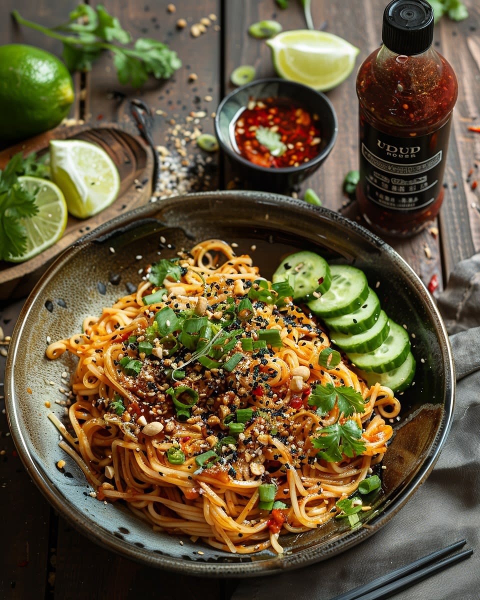 Spicy Thai Peanut Noodles