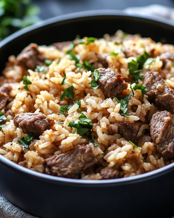 Ultimate Beef Pilaf