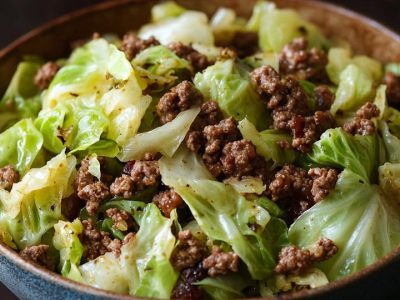 Warm Up with a Quick and Hearty Cabbage Beef Skillet Tonight