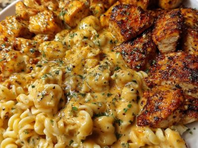 Cheesy Cajun Chicken Rotini Recipe with Cajun Cream Sauce