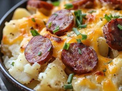 Cheesy Sausage Bake Recipe Comfort Food at Its Best