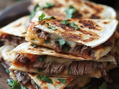Steak Cheese Quesadillas Extravaganza Ultimate Comfort Food Recipe