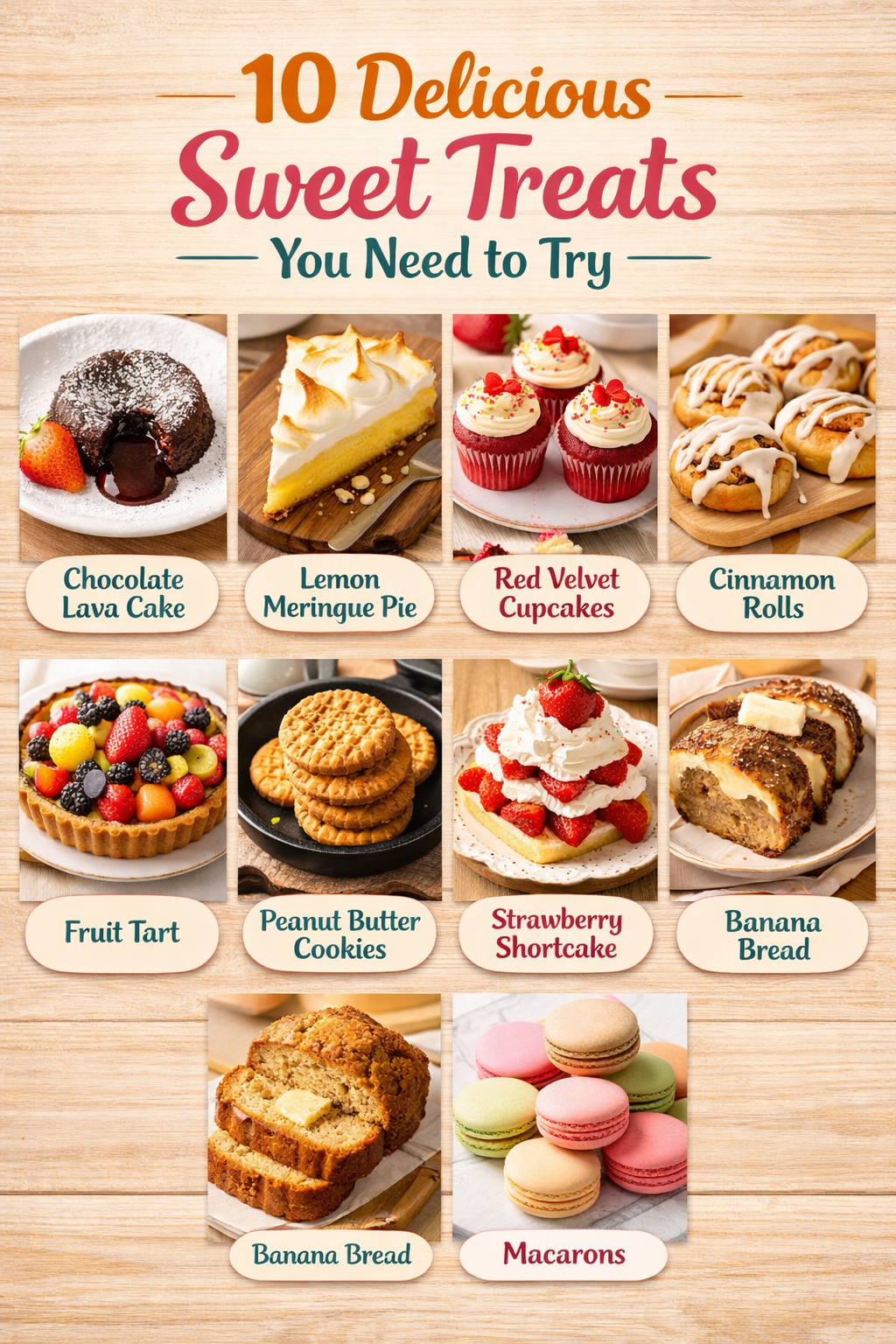 10 Delicious Sweet Treats You Need to Try