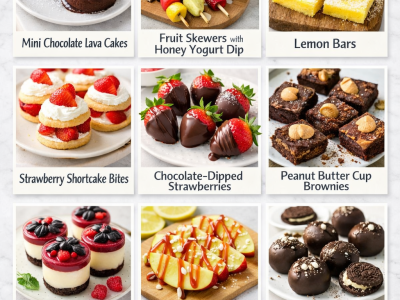 10 Easy Dessert Recipes for Parties