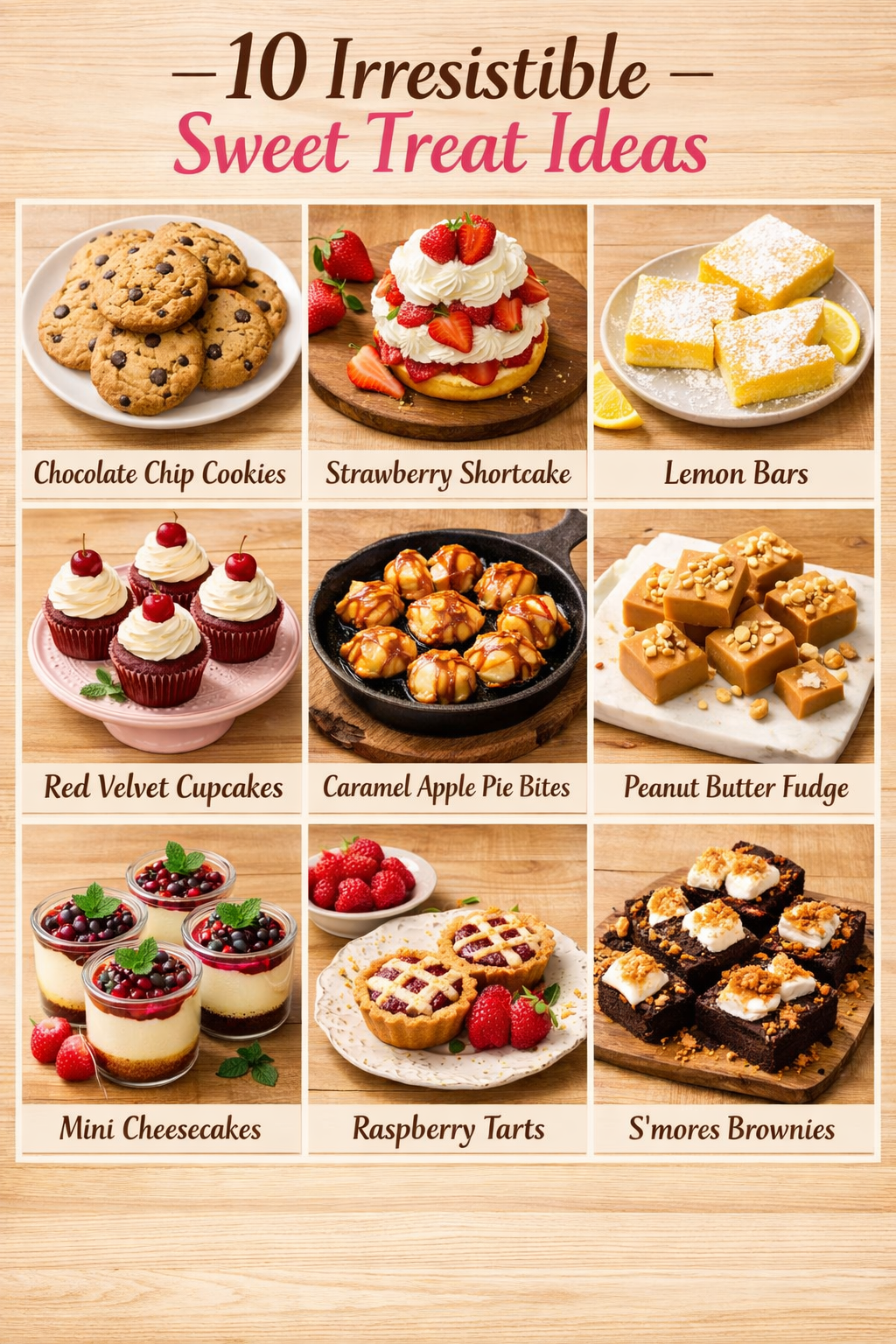 10 Irresistible Sweet Treat Ideas