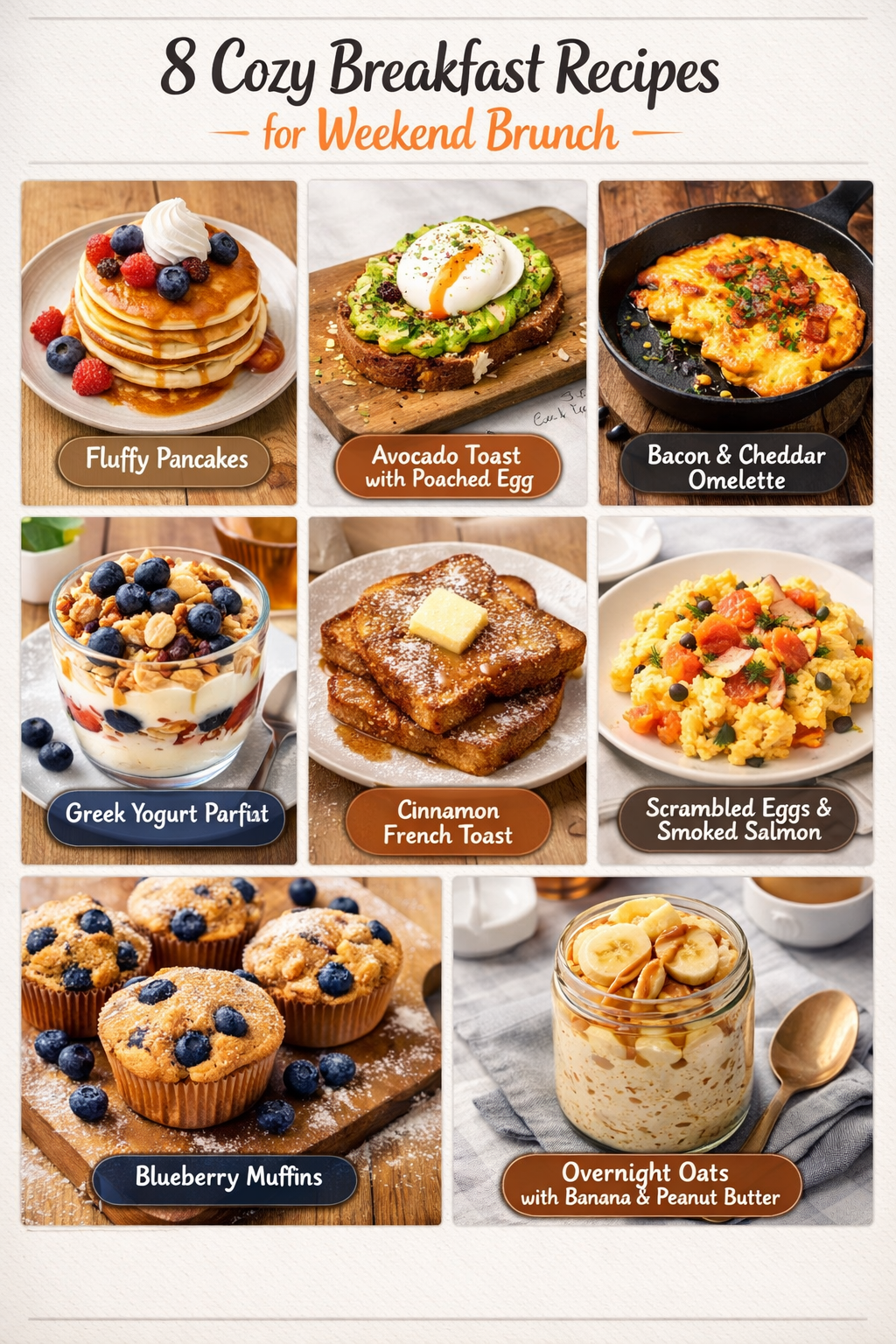 8 Cozy Breakfast Recipes for Weekend Brunch