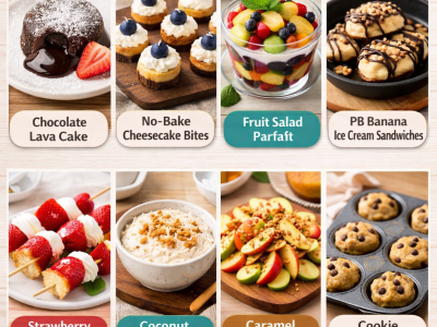8 Delicious Desserts Ready in Minutes