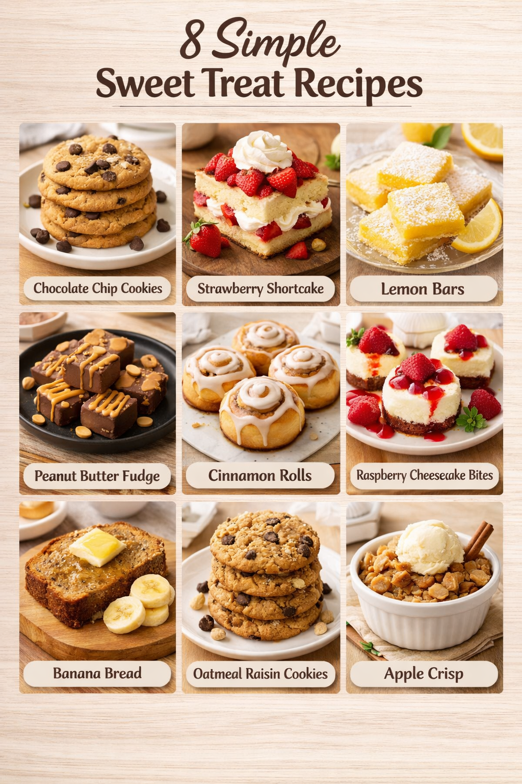 8 Simple Sweet Treat Recipes