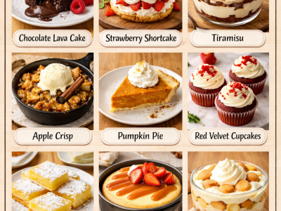9 Crowd Favorite Dessert Recipes