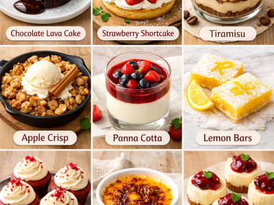 9 Delicious Desserts for Any Occasion