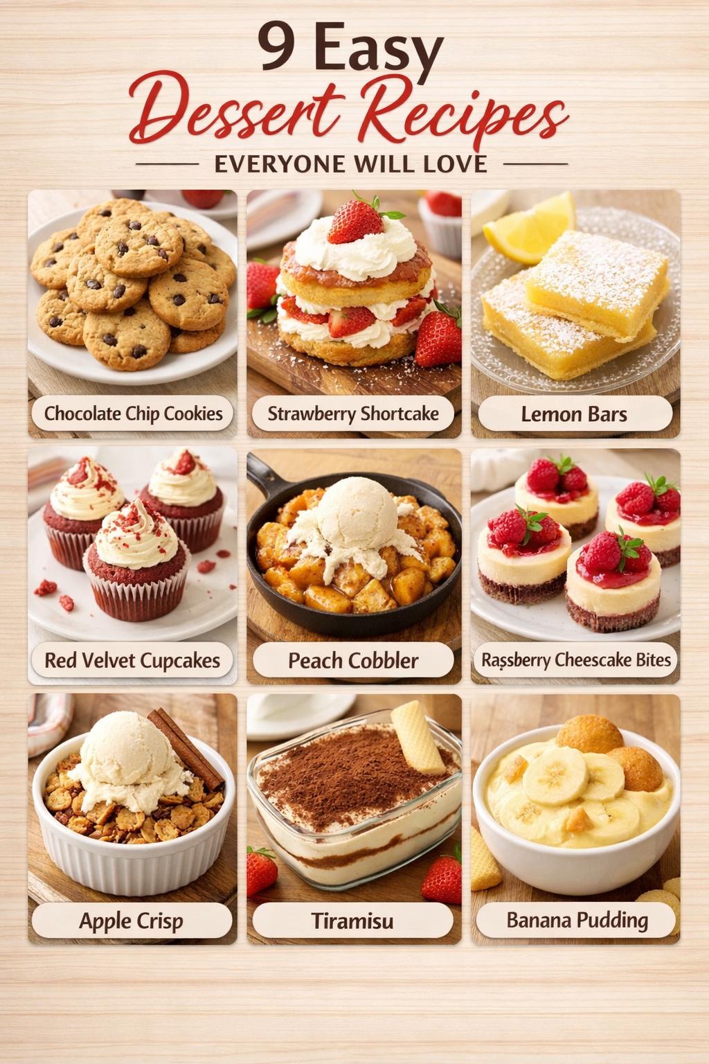 9 Easy Dessert Recipes Everyone Will Love