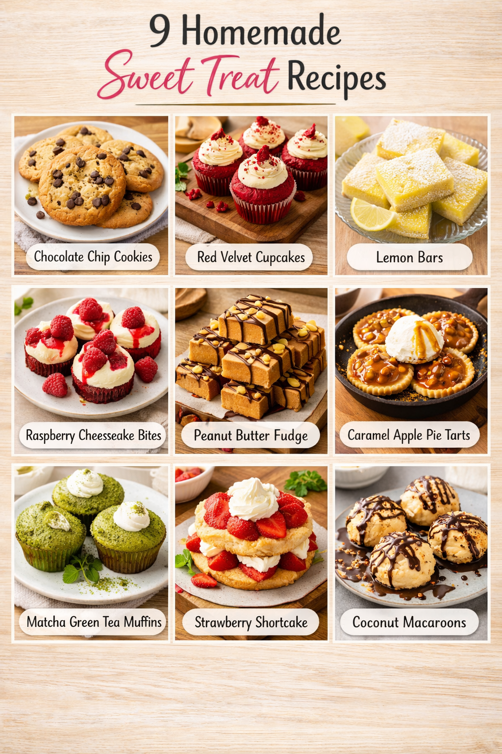 9 Homemade Sweet Treat Recipes