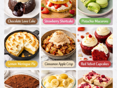 9 Must-Try Sweet Recipes