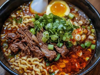 Beef Birria Ramen: A Flavorful Fusion of Mexican and Japanese Cuisines