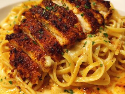 One-Pan Creamy Cajun Chicken Pasta: Easy & Flavorful Dinner