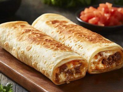 Crispy Beef & Cheese Chimichangas: A Tex-Mex Delight