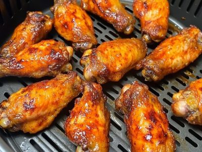 Crispy Lemon Pepper Air Fryer Wings: Quick & Tasty