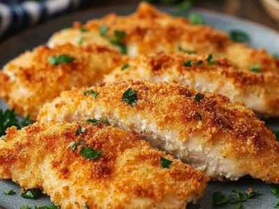 Crispy Parmesan Chicken: Savory, Cheesy, and Perfectly Crunchy