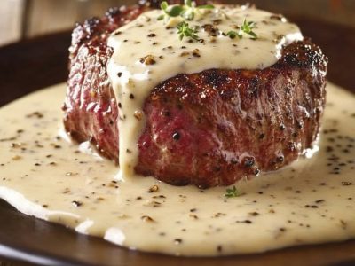 Elegant Parmesan Steak with Creamy Mustard Sauce Recipe