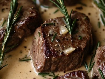 Creamy Garlic Steak: Irresistible Flavor in 35 Minutes