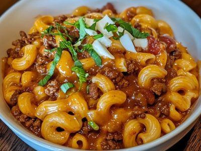 Hearty Loaded Beef Chili Mac: A Cozy Family Favorite