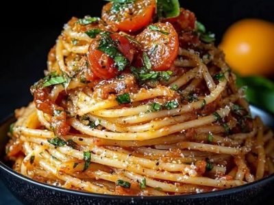 Pasta Puttanesca Delight: A Classic Italian Flavor Burst