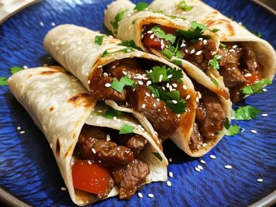 Sticky Hoisin Beef Wraps: Sweet, Savory, and Easy to Make