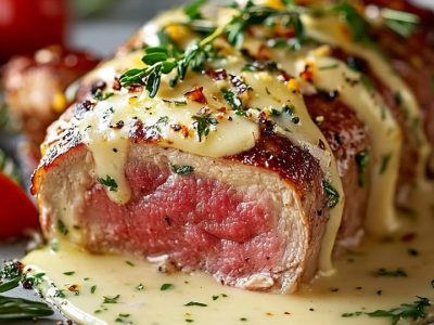 Tender Pork Mignon Boursin: A French Classic with a Twist