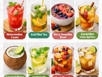 10 Easy Drink Ideas for Hot Days