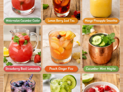 10 Easy Drink Recipes to Cool You Down