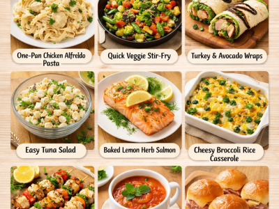 10 Easy Recipes for Busy Days