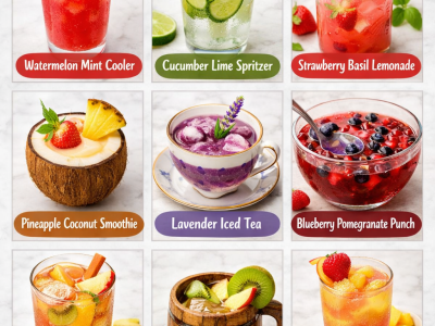10 Refreshing Drinks for Parties
