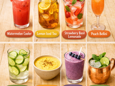 8 Fresh Drink Recipes Perfect for Summer