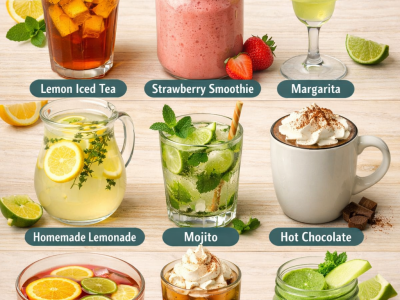 9 Easy Beverage Recipes to Make at Home