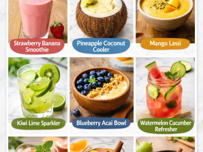 9 Easy Fruit Drink Recipes