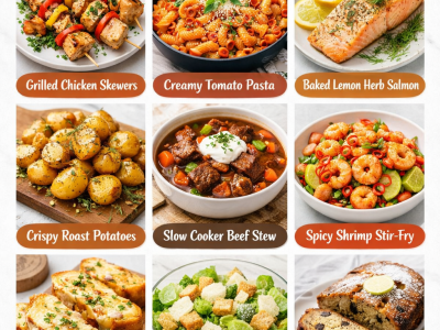 9 Easy Home Cooking Recipes