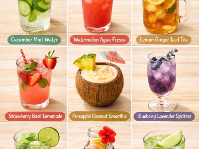 9 Must-Try Refreshing Beverages