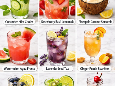 9 Refreshing Drinks Everyone Will Love